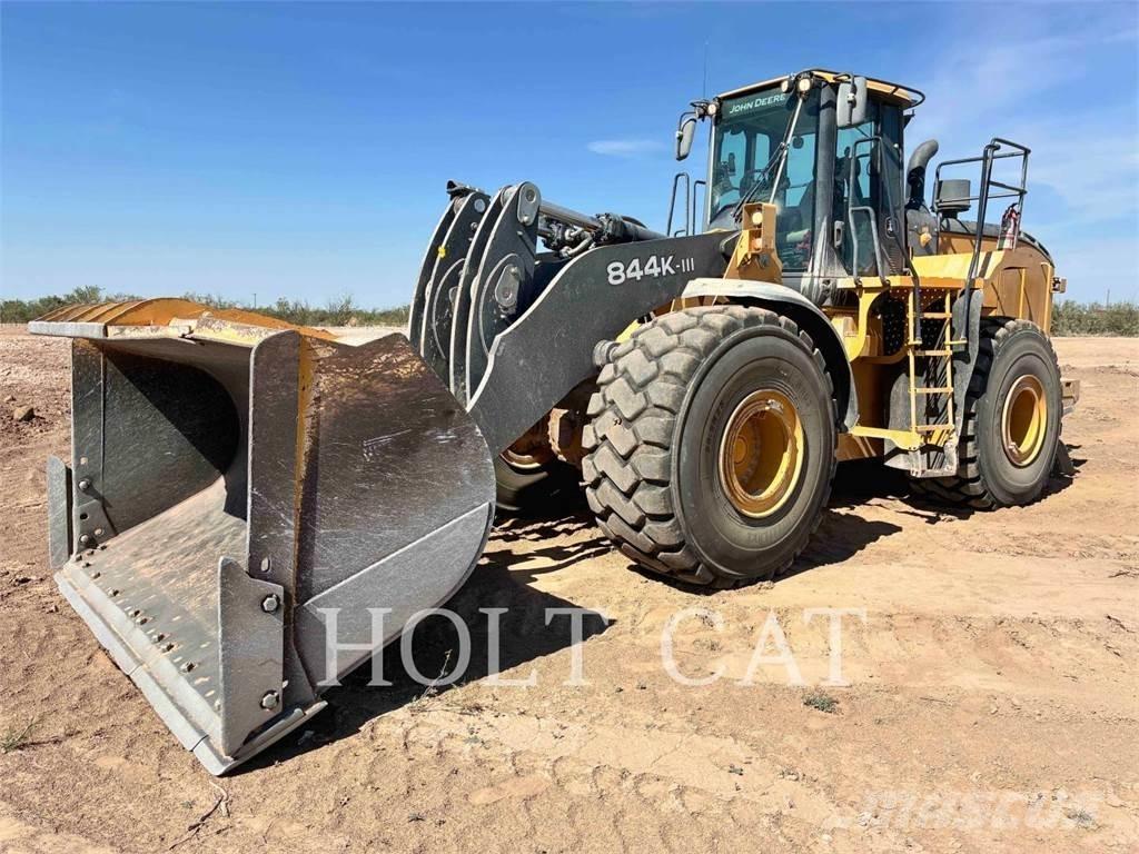 John Deere 844K III Incarcator pe pneuri