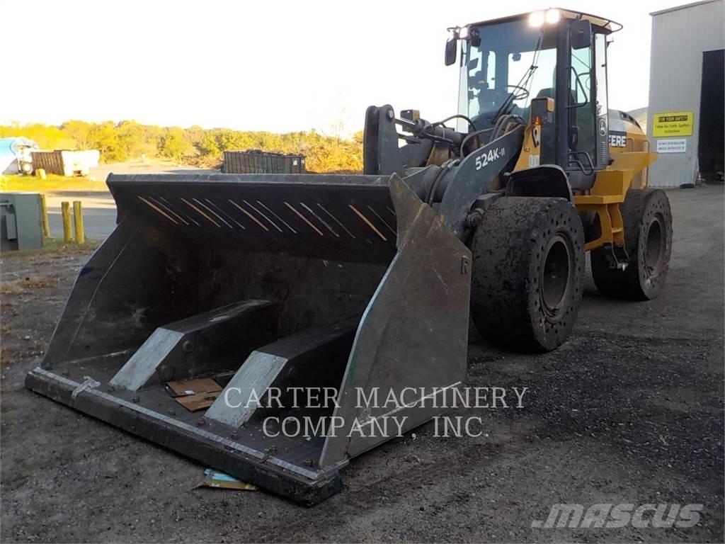 John Deere & CO. 524 K II Incarcator pe pneuri