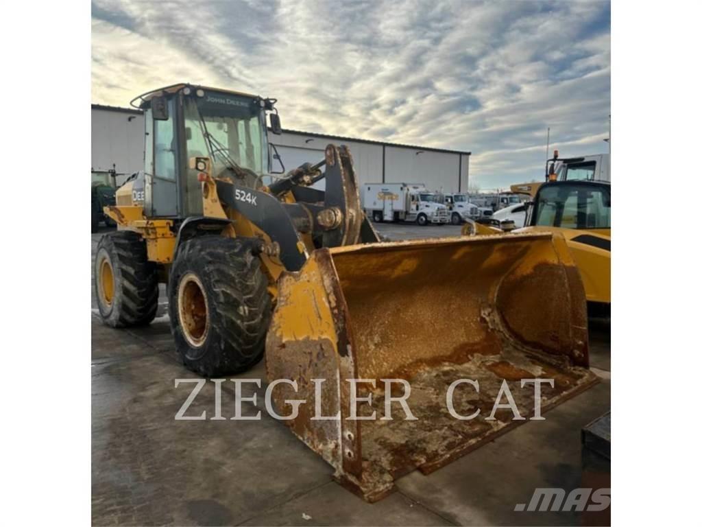 John Deere & CO. 524K Incarcator pe pneuri