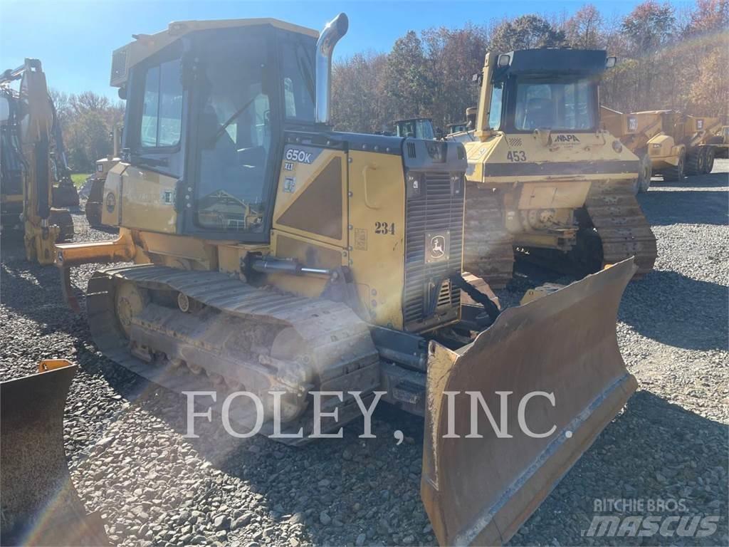 John Deere & CO. 650K Buldozere pe senile