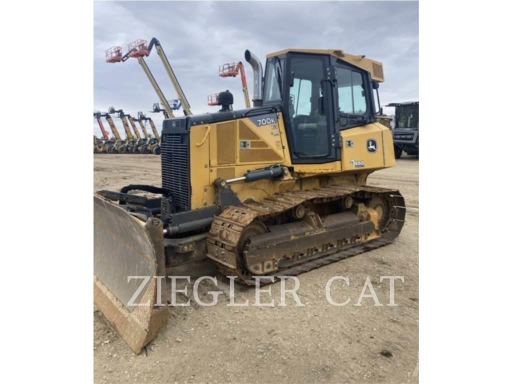 John Deere & CO. 700K Buldozere pe senile
