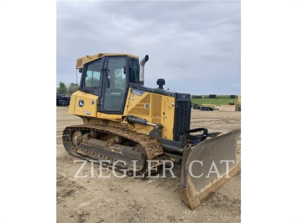 John Deere & CO. 700K Buldozere pe senile