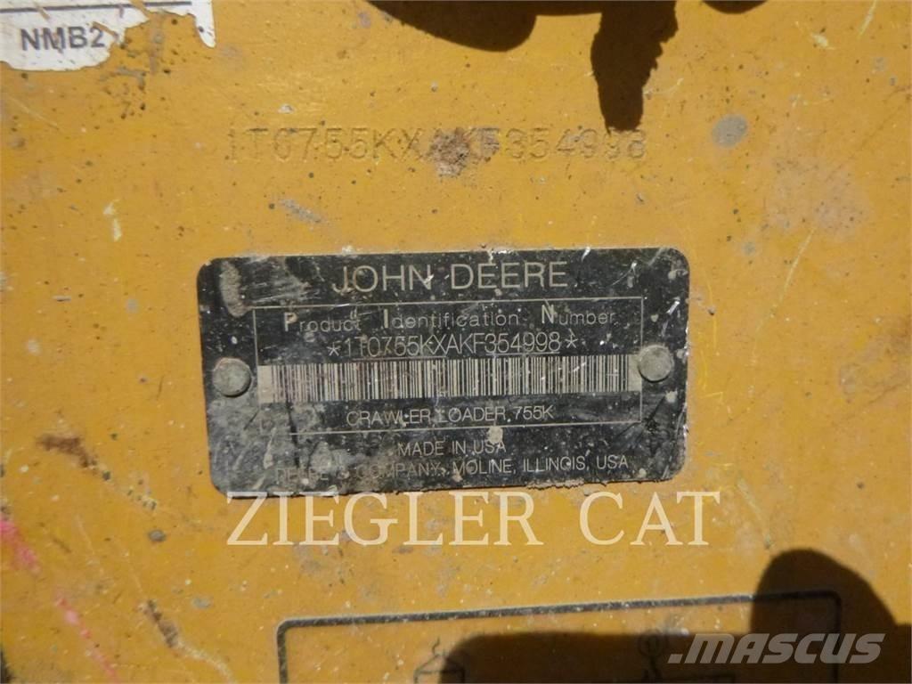 John Deere & CO. 755K Încarcatoare cu excavator