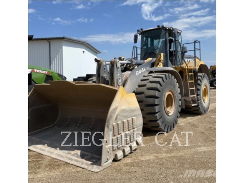 John Deere & CO. 844K Incarcator pe pneuri