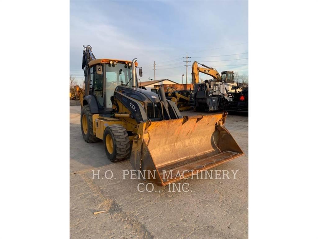 John Deere JD710D Buldoexcavatoare