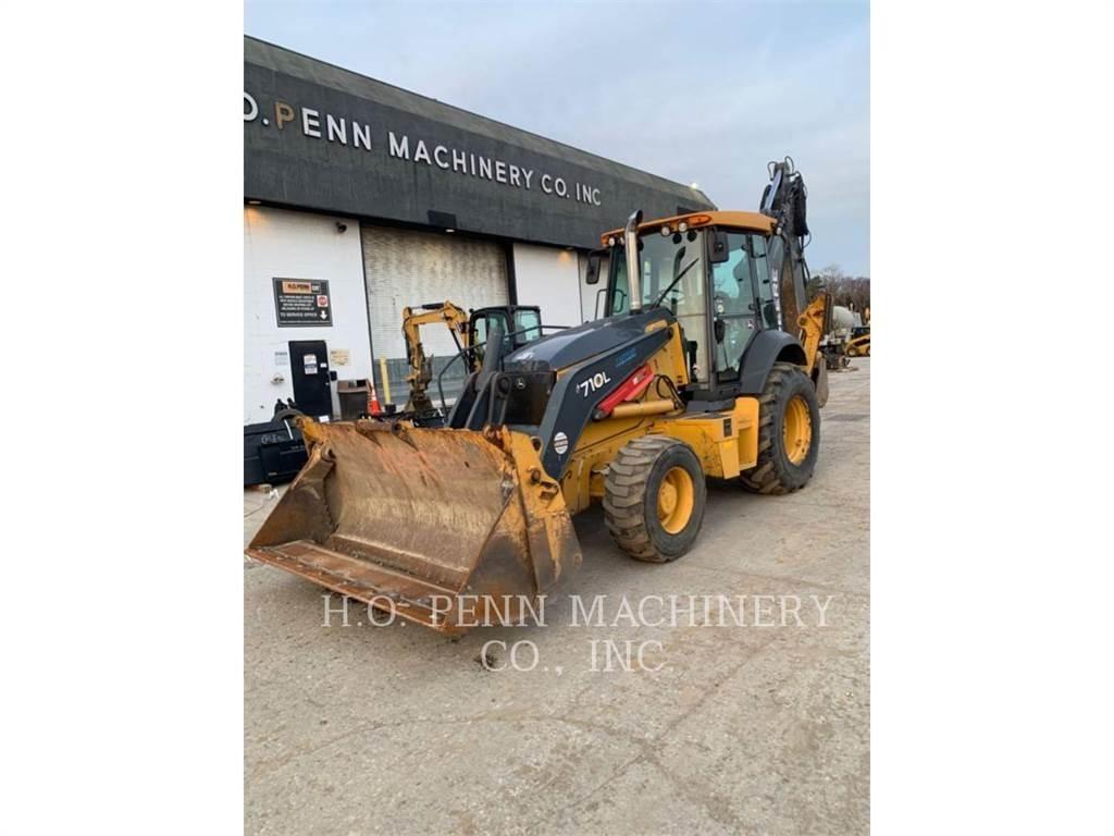 John Deere JD710D Buldoexcavatoare