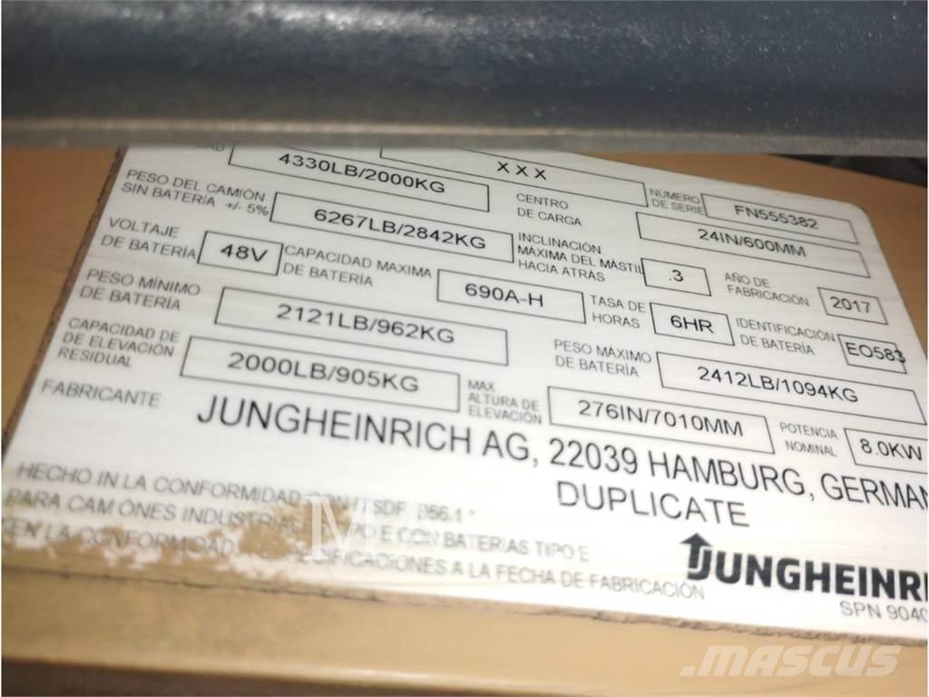Jungheinrich 2ET4000 Strivuitoare-altele