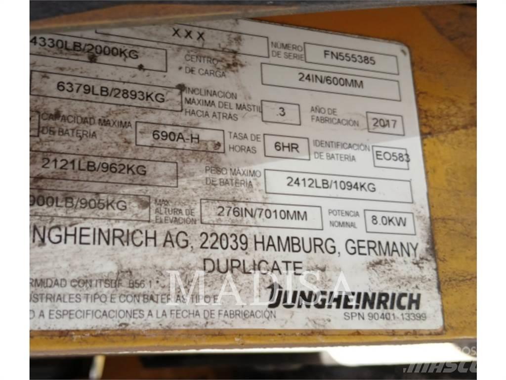 Jungheinrich 2ET4000-48 Strivuitoare-altele