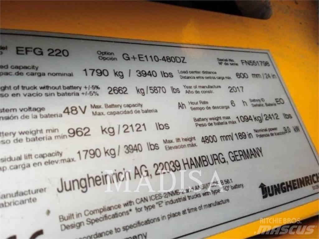 Jungheinrich EFG 220 Strivuitoare-altele