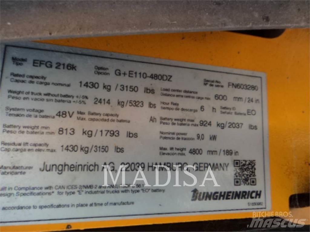 Jungheinrich EFG216K Strivuitoare-altele