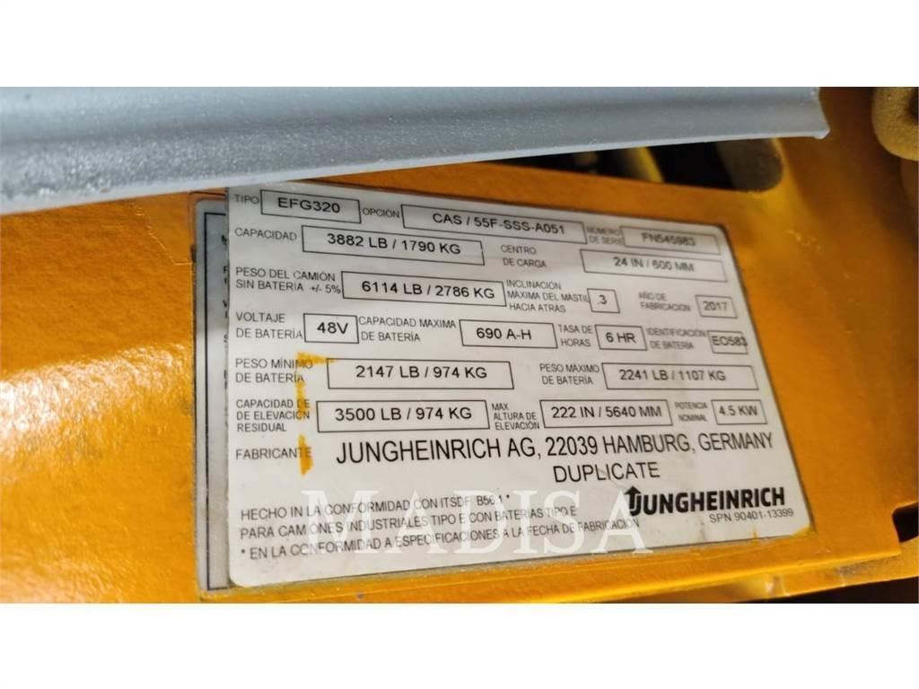 Jungheinrich EFG320-48V Strivuitoare-altele