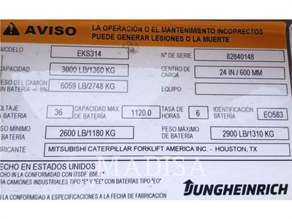 Jungheinrich EKS 314 Strivuitoare-altele