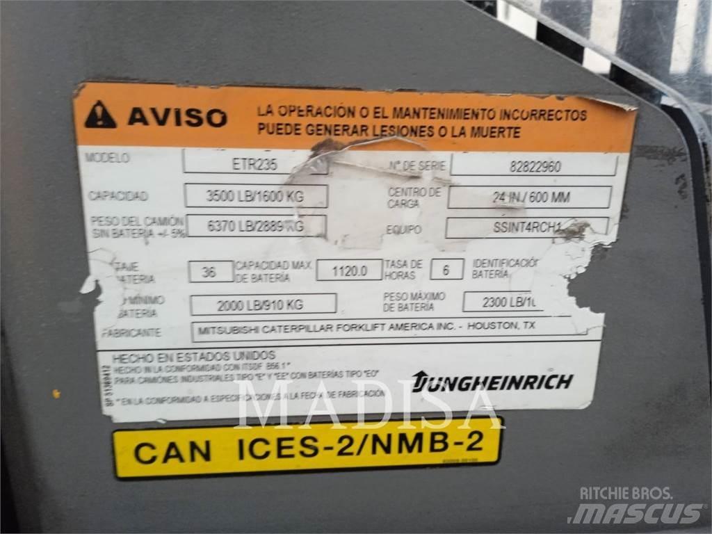 Jungheinrich ETR 235 Stivuitor electric