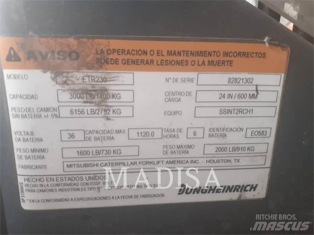 Jungheinrich ETR230D Stivuitor electric