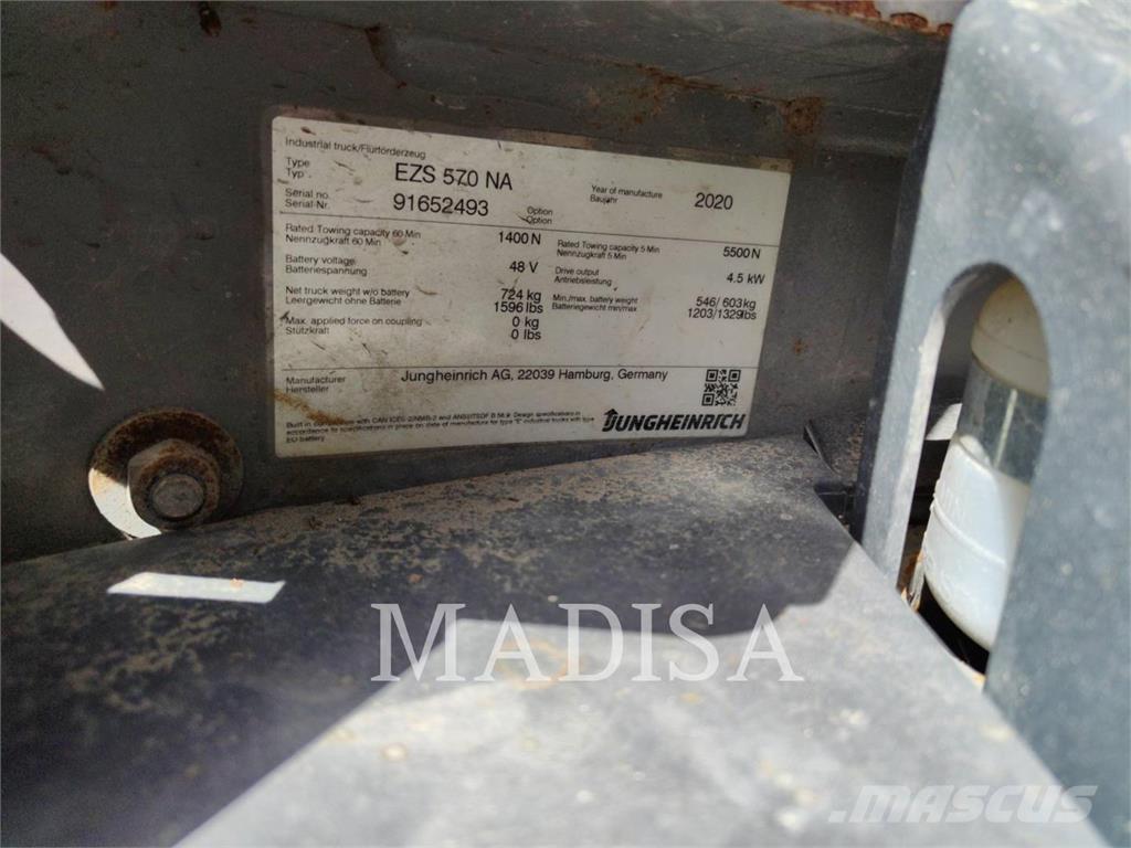 Jungheinrich EZS 570 Stivuitor electric