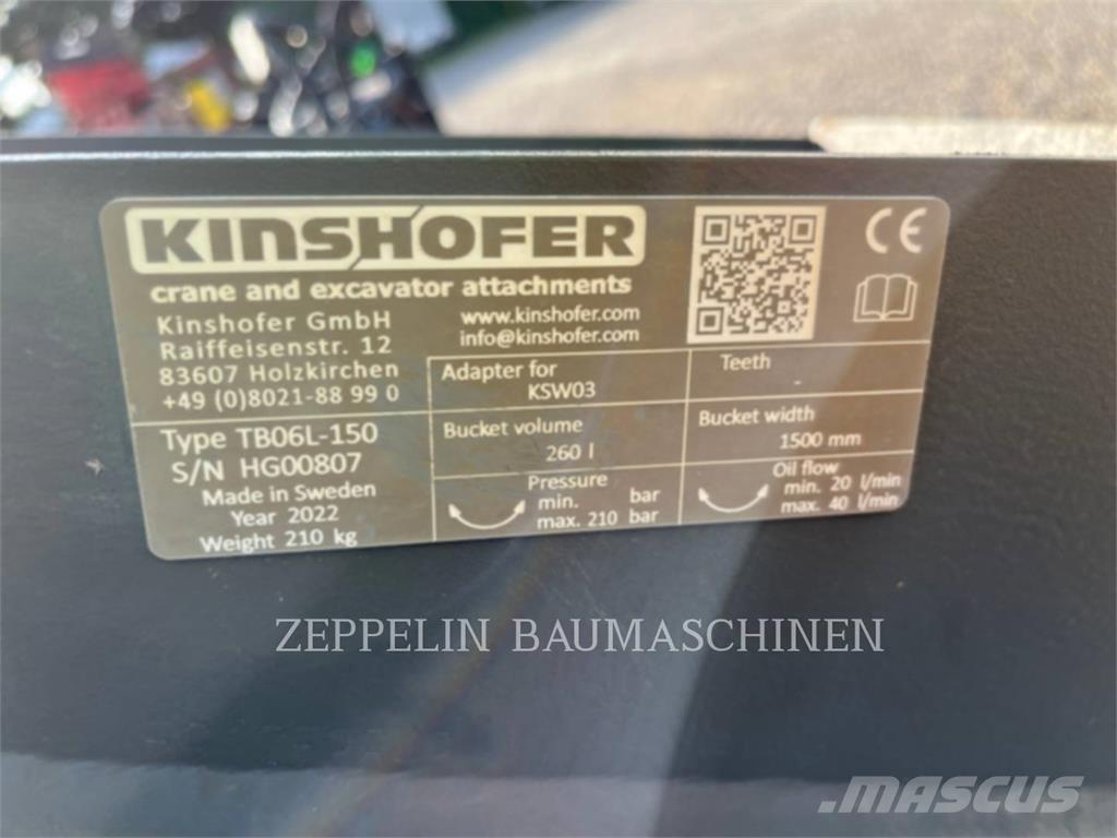 Kinshofer TB06-1500 GLV Excavatoare de santuri