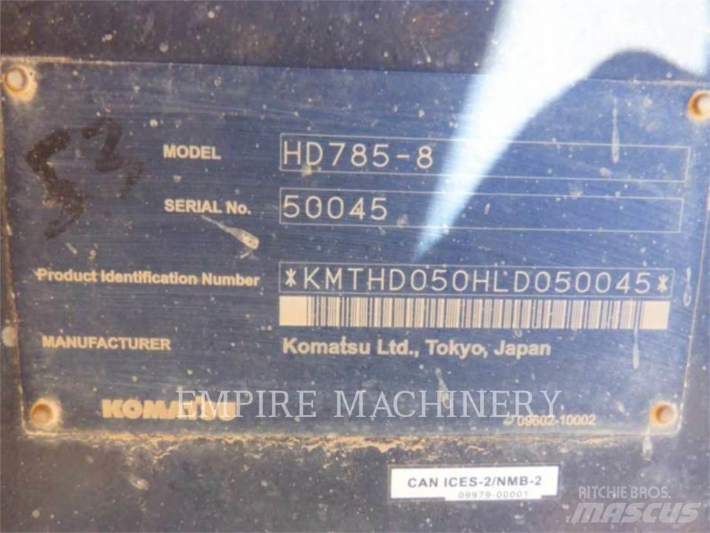 Komatsu HD785-8 Transportoare articulate