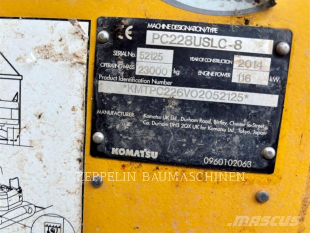 Komatsu PC228 Excavatoare pe șenile
