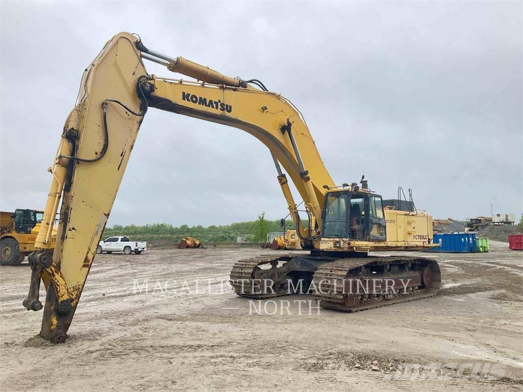 Komatsu PC750 Excavatoare pe șenile
