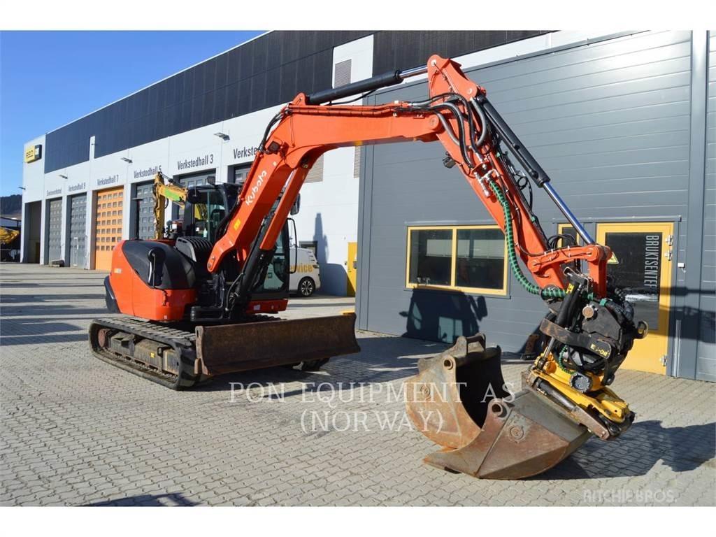Kubota KX80 Excavatoare pe șenile
