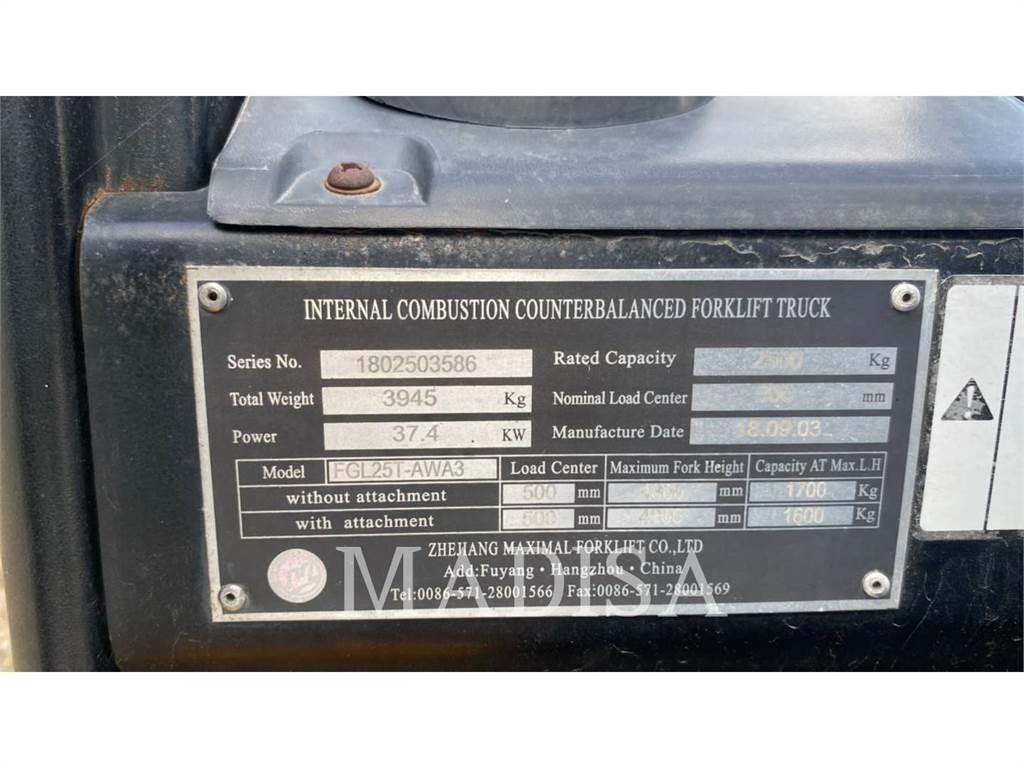 MAXI-LIFT FGL25T-WA3 Strivuitoare-altele