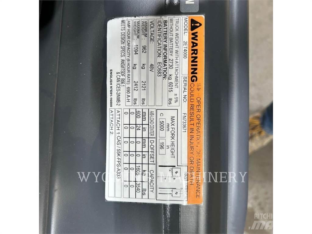 Mitsubishi 2ET4000 Stivuitor electric