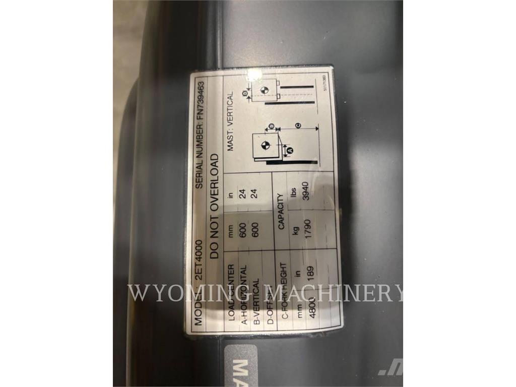 Mitsubishi 2ET4000 Stivuitor electric