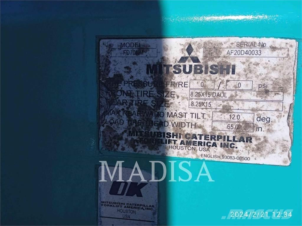 Mitsubishi FD70NM-D Stivuitor diesel