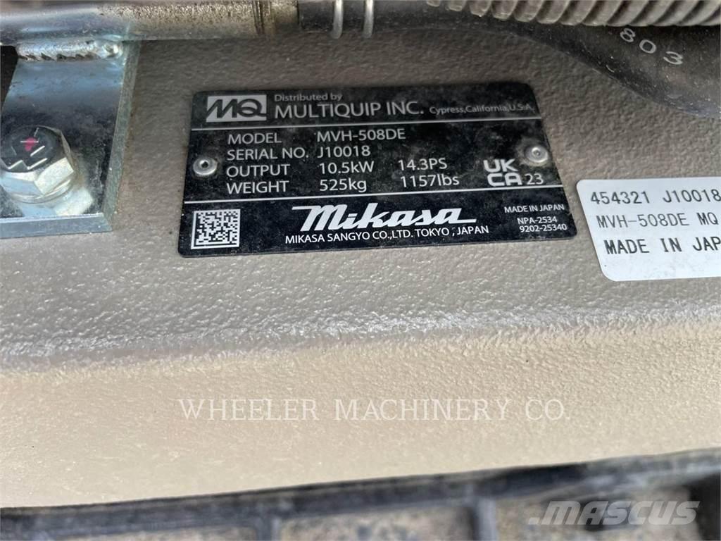 MultiQuip VP MVH508 Vibratoare