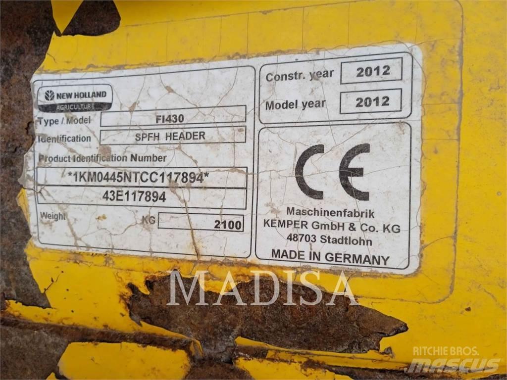 New Holland 430FI Accesorii combine agricole