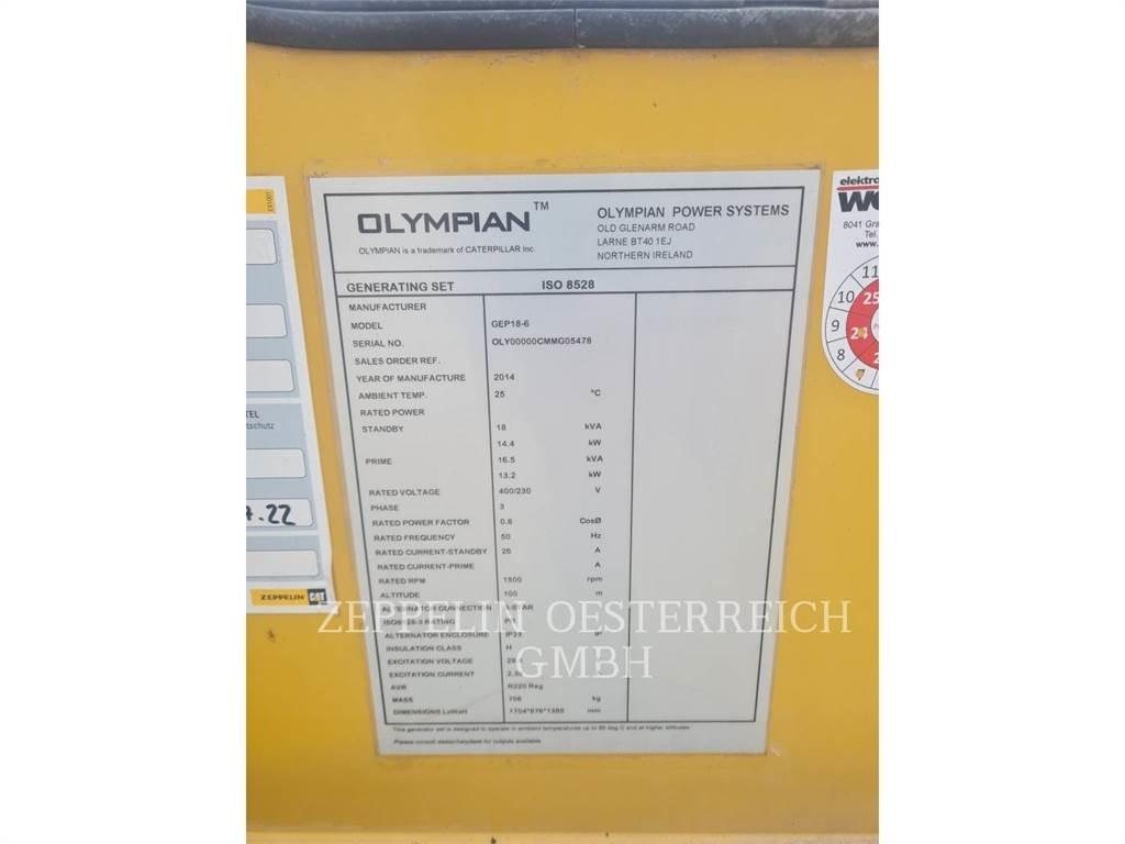 Olympian CAT GEP 18-6 Alte generatoare