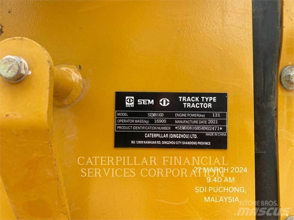 SEM MACHINERY SEM816D Buldozere pe senile