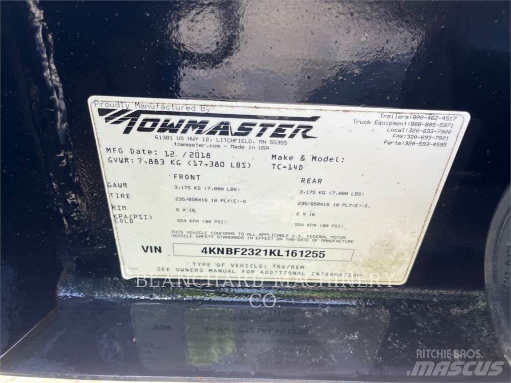 TOWMASTER TC-14D Alte remorci