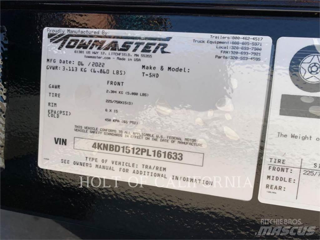 TOWMASTER TRLR DMP10 Alte remorci