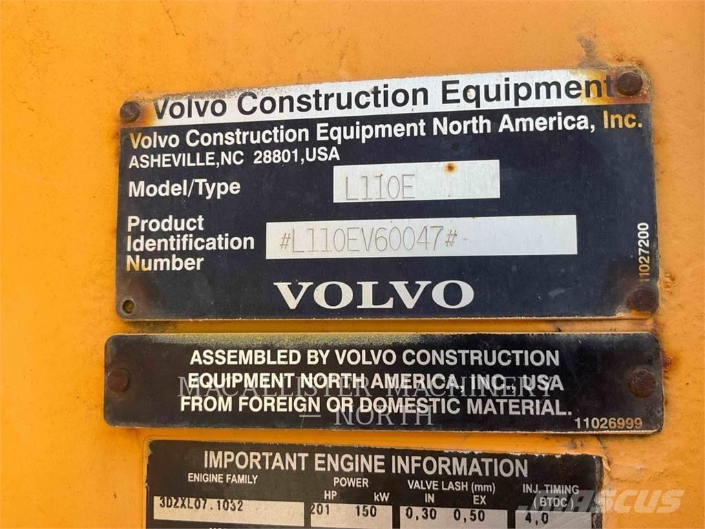 Volvo L110E Incarcator pe pneuri