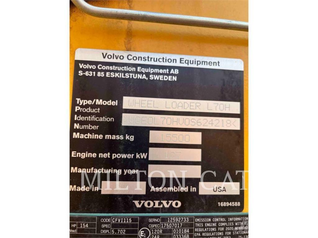 Volvo L70H Incarcator pe pneuri