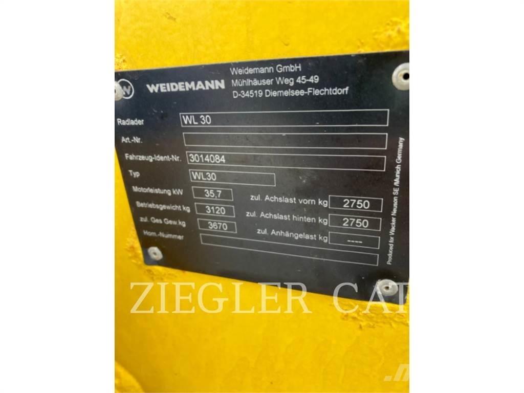 Wacker 30L Incarcator pe pneuri