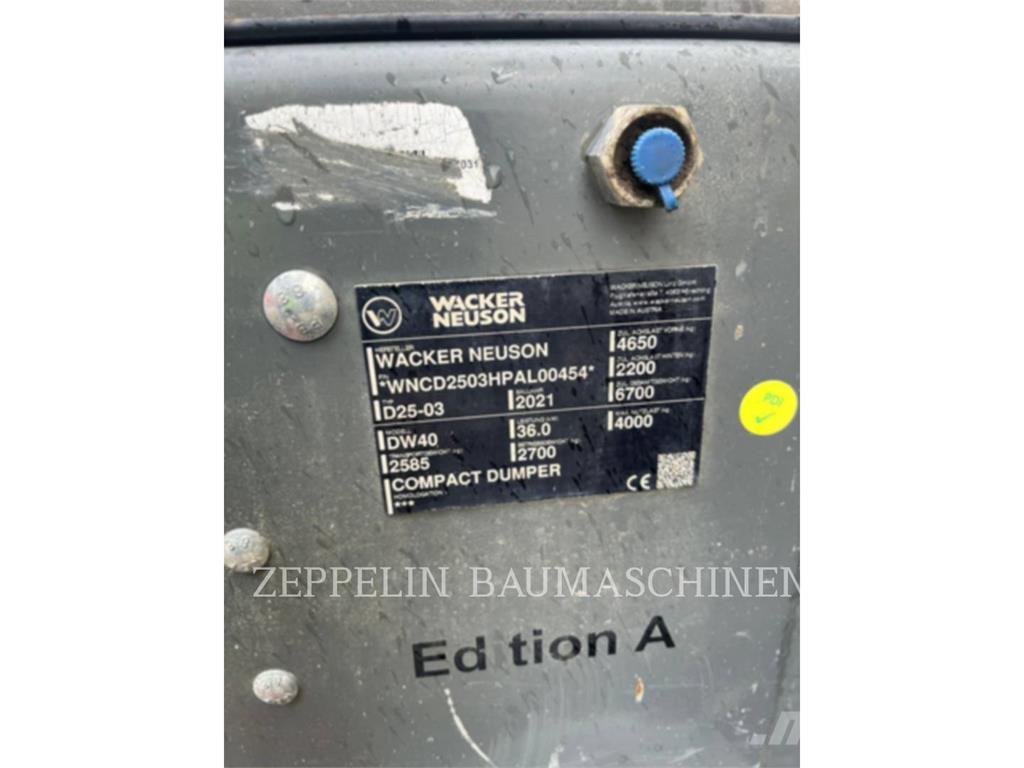 Wacker DW40 Transportoare articulate