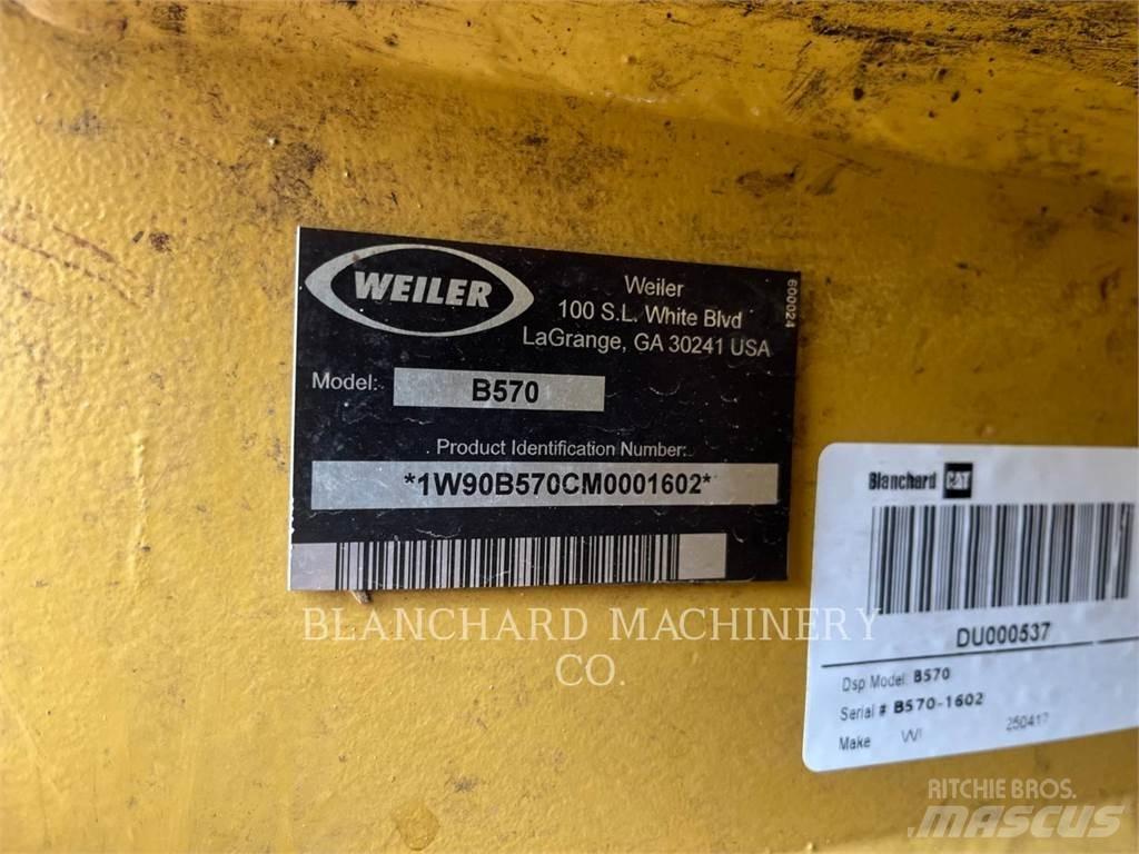 Weiler B570 Utilaje forestier de taiat