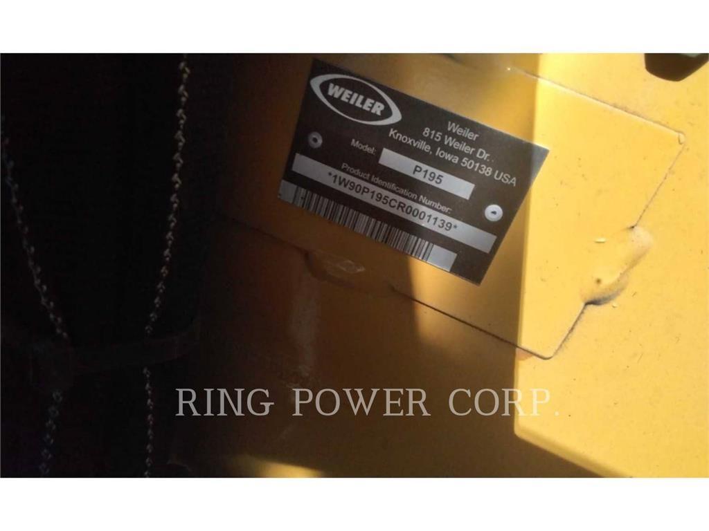 Weiler P195 Reciclatori asfalt