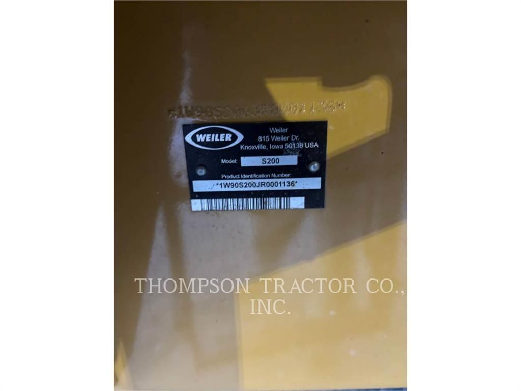 Weiler S200 Reciclatori asfalt
