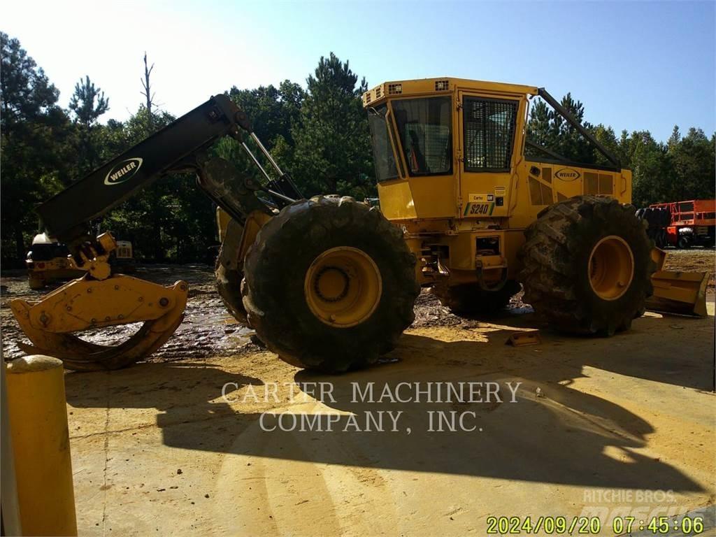 Weiler S240 Utilaje de manevrarea a bustenilor