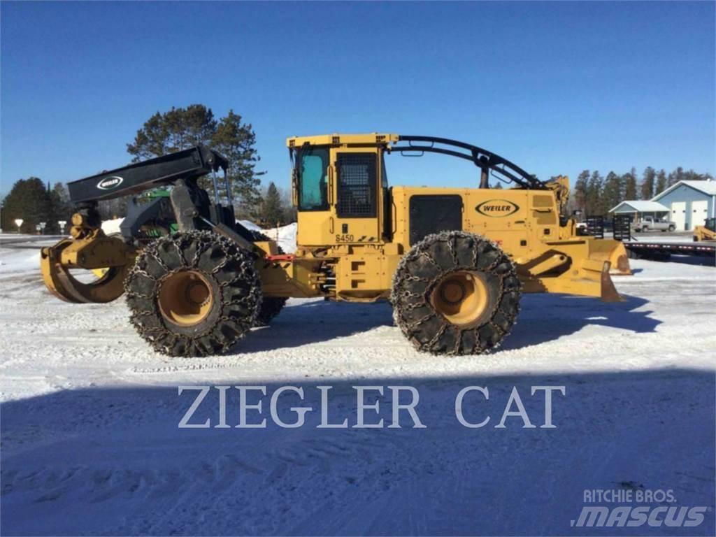 Weiler S450 Utilaje de manevrarea a bustenilor