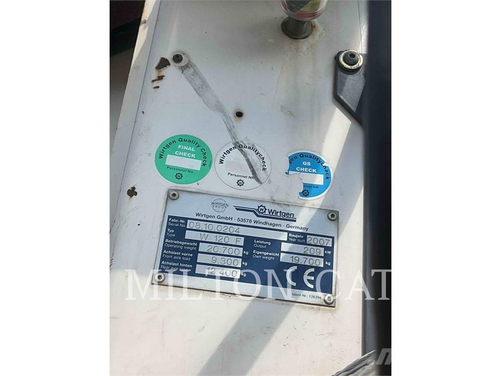 Wirtgen W120F Utilaje asfalt cu freze reci