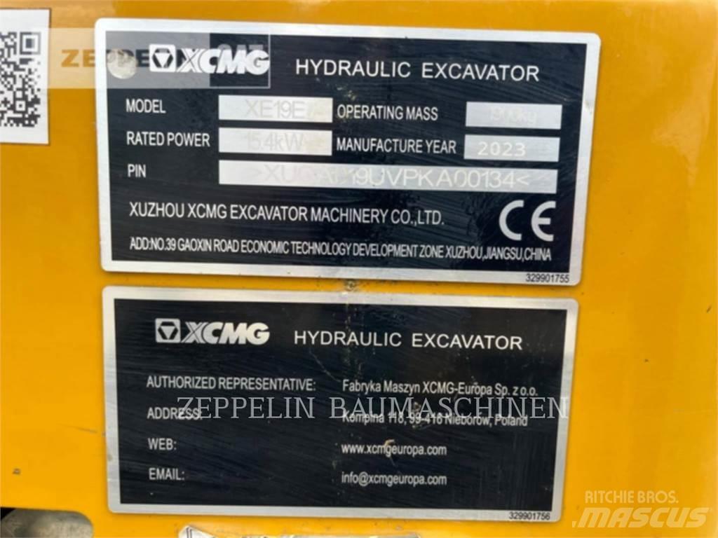  XUZOU XE19E Excavatoare pe șenile
