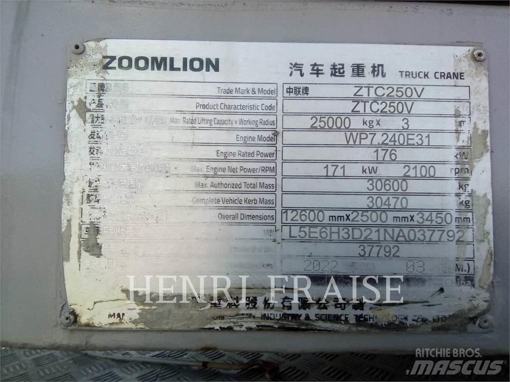 Zoomlion ZTC250V31 Macara pentru orice teren