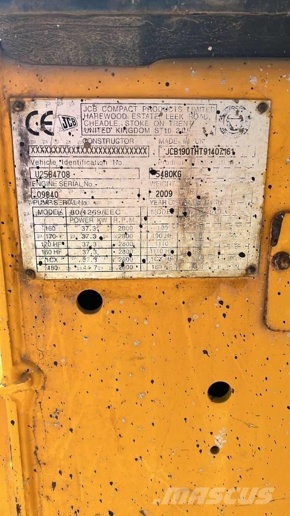 JCB 190 T Mini incarcator