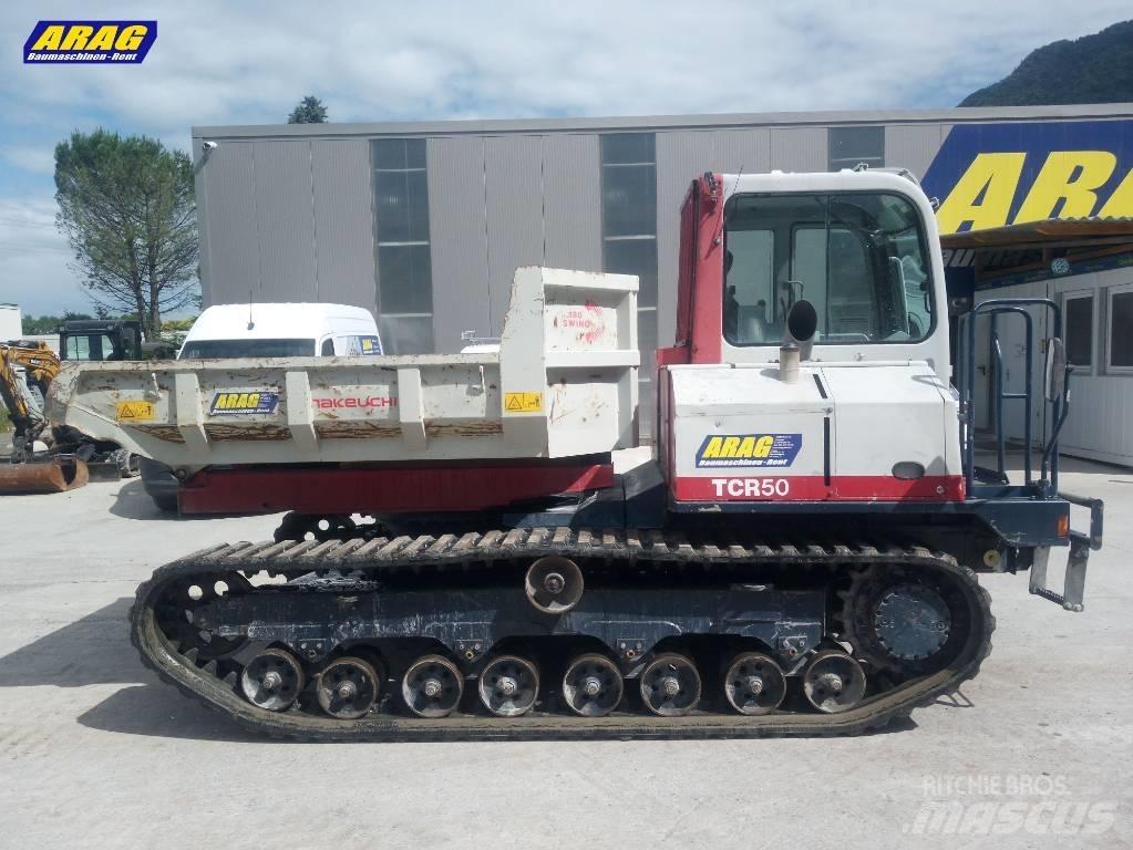 Takeuchi TCR 50 Autobasculante cu senile