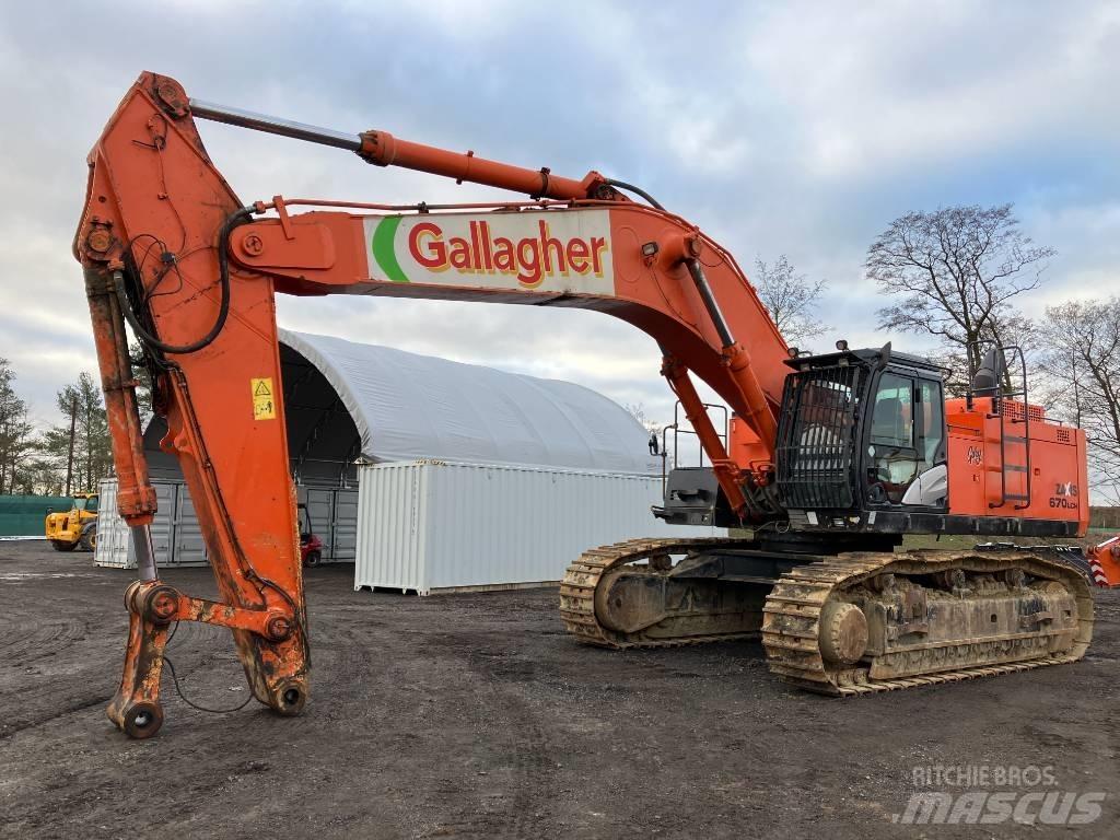 Hitachi ZX670LCH-5B Excavatoare pe șenile
