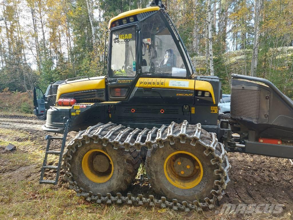 Ponsse Bear 8W Combine forestiere